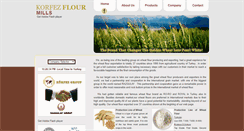 Desktop Screenshot of korfezflourgroup.com